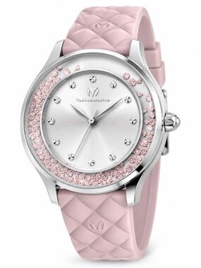 Technomarine Brillantezza Del Mare Pink Crystal Bezel Women's Watch 34mm